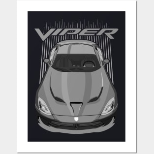 Viper SRT-grey Posters and Art